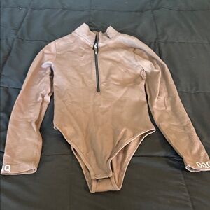 Brown Long Sleeve Women’s One Piece